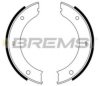 BREMSI GF0133 Brake Shoe Set, parking brake